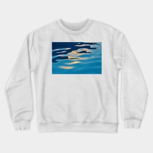 Sun Reflection In Pool Crewneck Sweatshirt